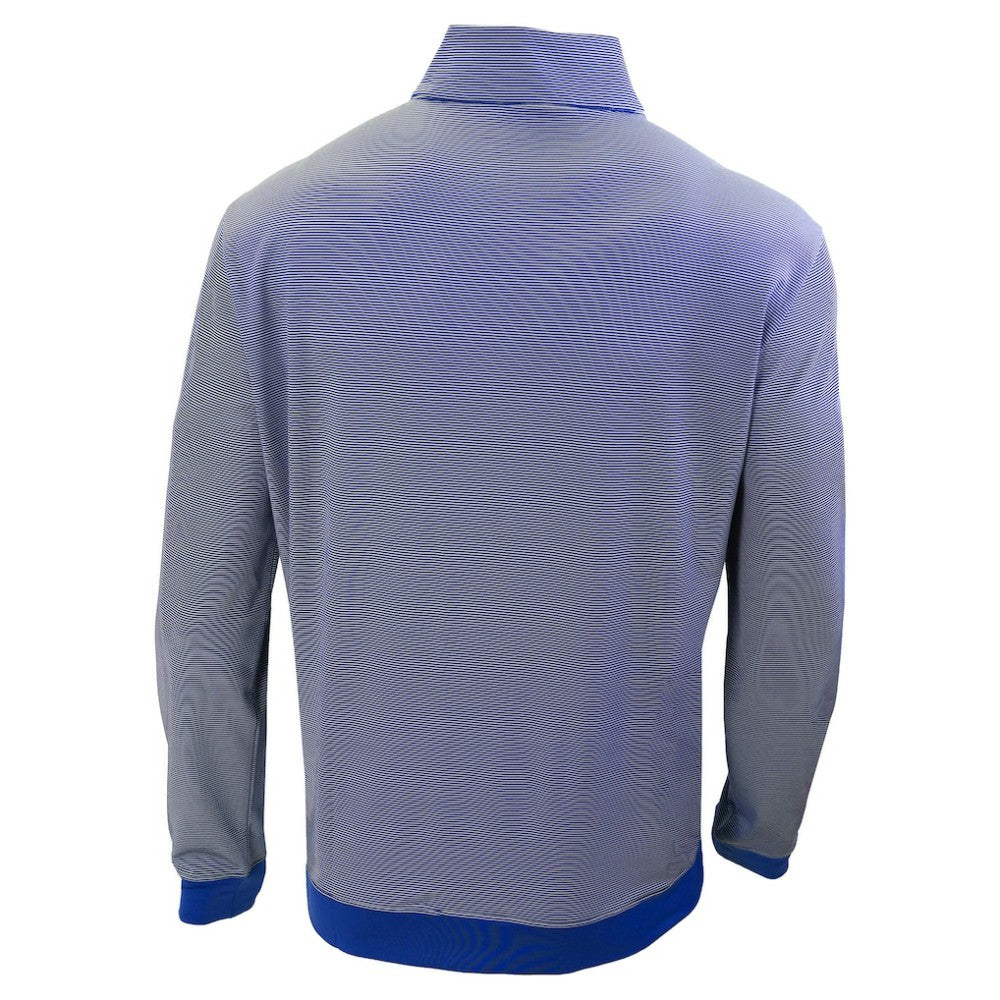 Royal Philadelphia Phillies Columbia Omni-Wick Even Lie Quarter-Zip Pullover Top