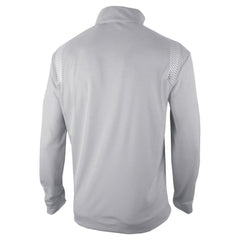 Gray Los Angeles Dodgers Columbia Oakland Downs Omni-Wick Quarter-Zip Top