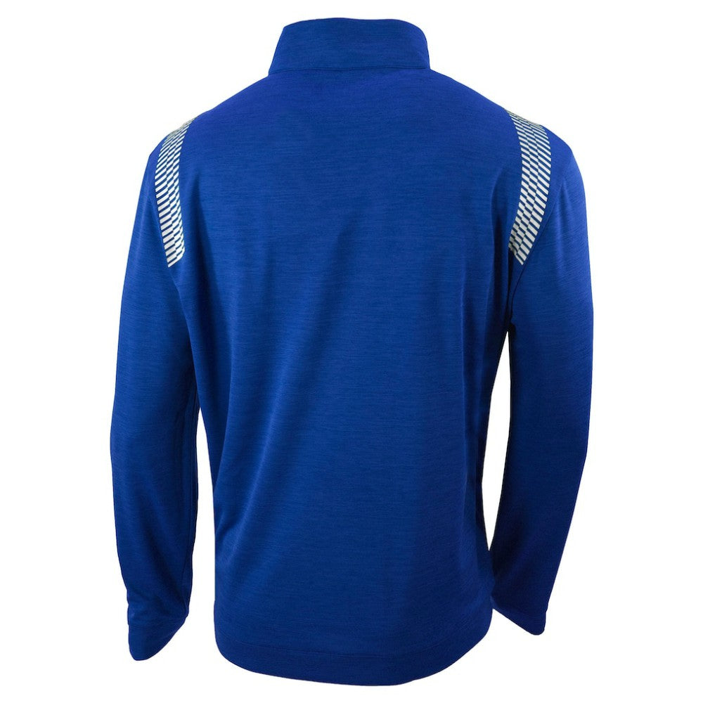 Royal Los Angeles Dodgers Columbia Oakland Downs Omni-Wick Quarter-Zip Top