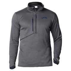 Navy New York Yankees Columbia Park View Omni-Wick Half-Zip Top