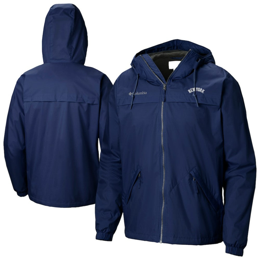 Navy New York Yankees Columbia Oroville Creek Lined Full-Zip Jacket