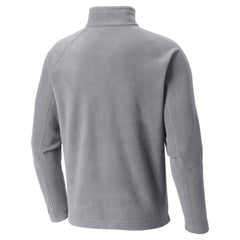 Gray Los Angeles Dodgers Columbia Fast Trek III Half-Zip Fleece Pullover