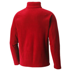 Red Atlanta Braves Columbia Fast Trek III Half-Zip Fleece Pullover