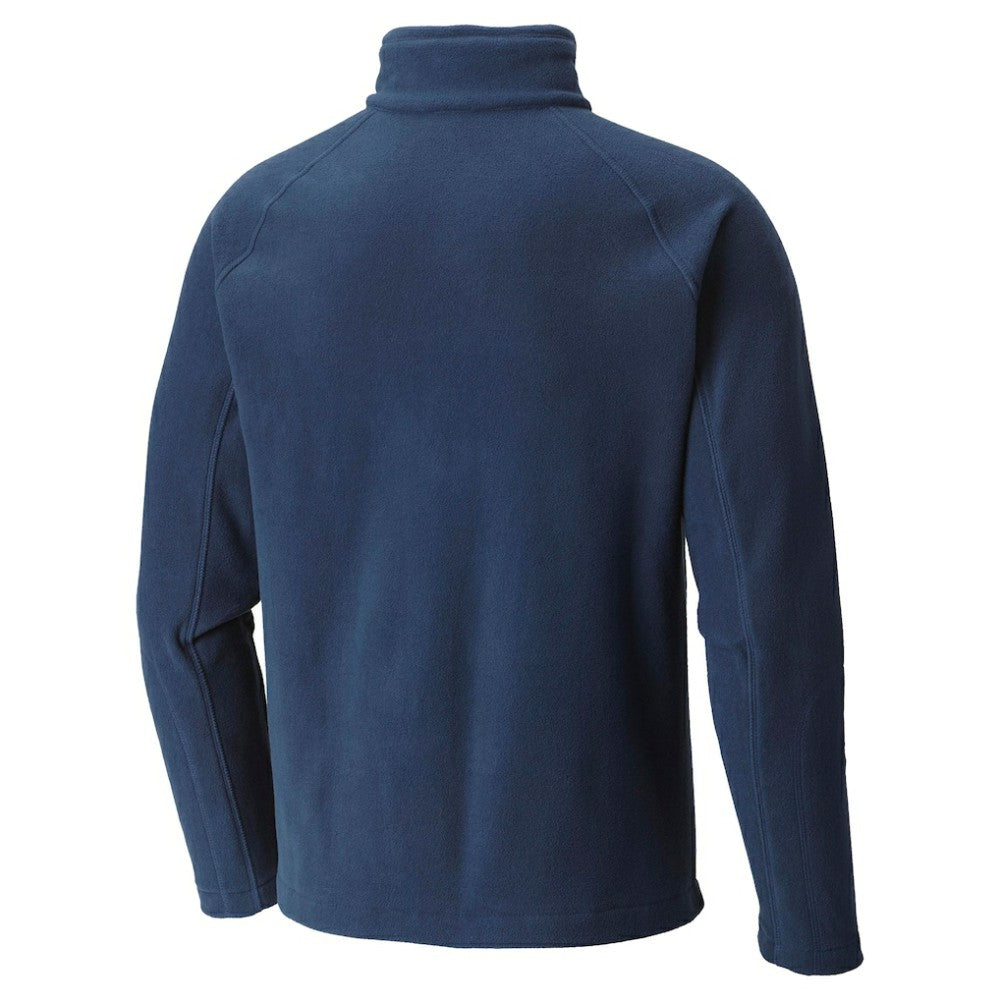 Navy Atlanta Braves Columbia Fast Trek III Half-Zip Fleece Pullover