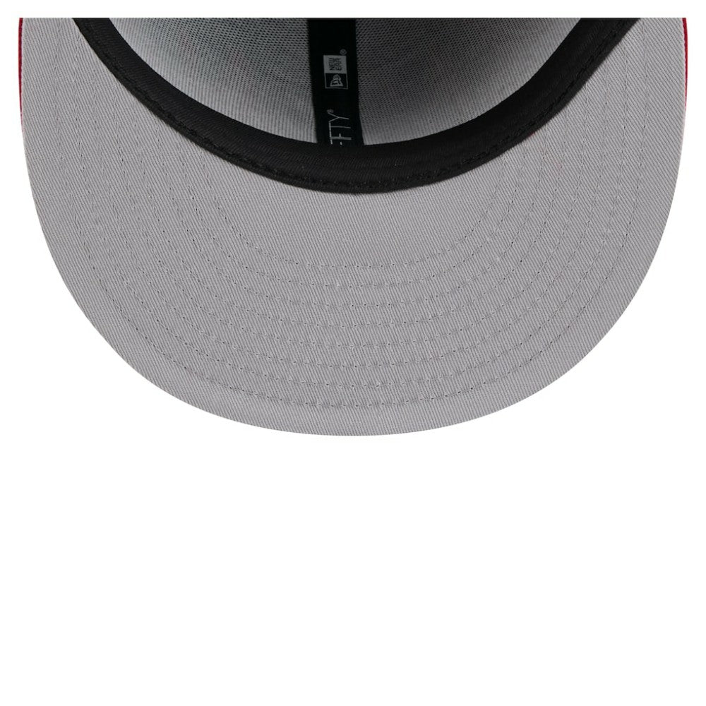 Navy/Red Atlanta Braves New Era Retro Pattern 59FIFTY Fitted Hat