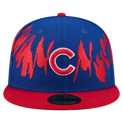 Royal/Red Chicago Cubs New Era Retro Pattern 59FIFTY Fitted Hat