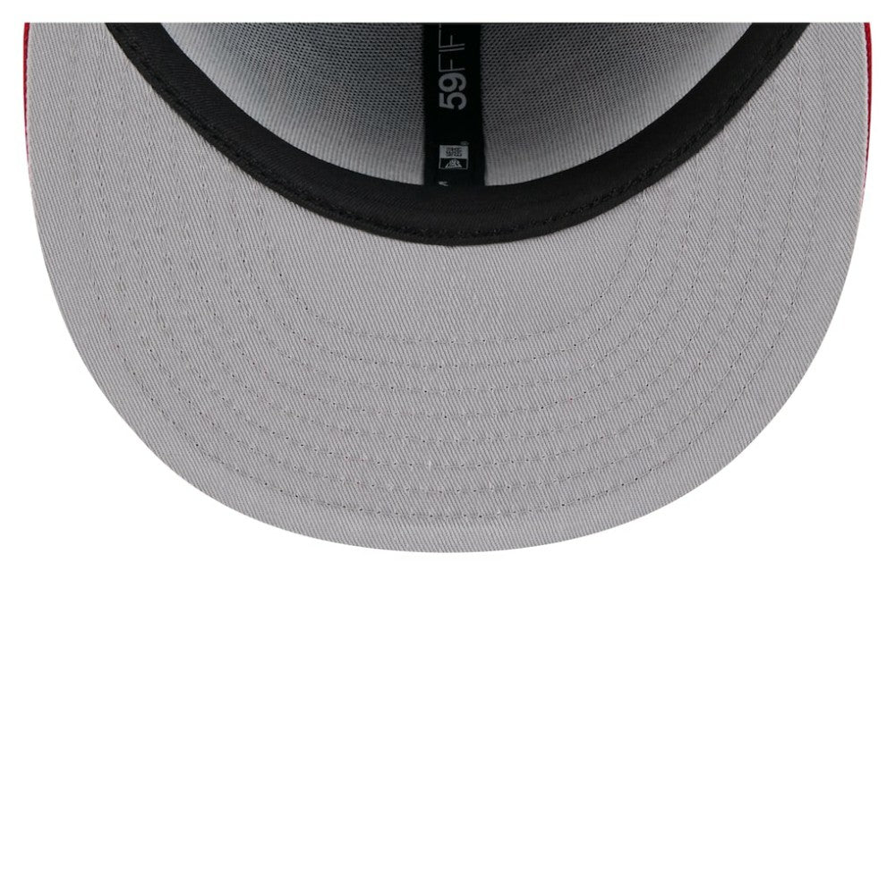 Royal/Red Chicago Cubs New Era Retro Pattern 59FIFTY Fitted Hat