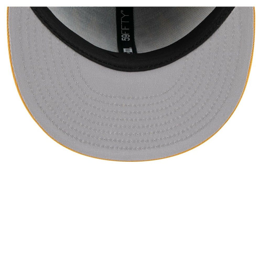Green/Gold Athletics New Era Retro Pattern 59FIFTY Fitted Hat