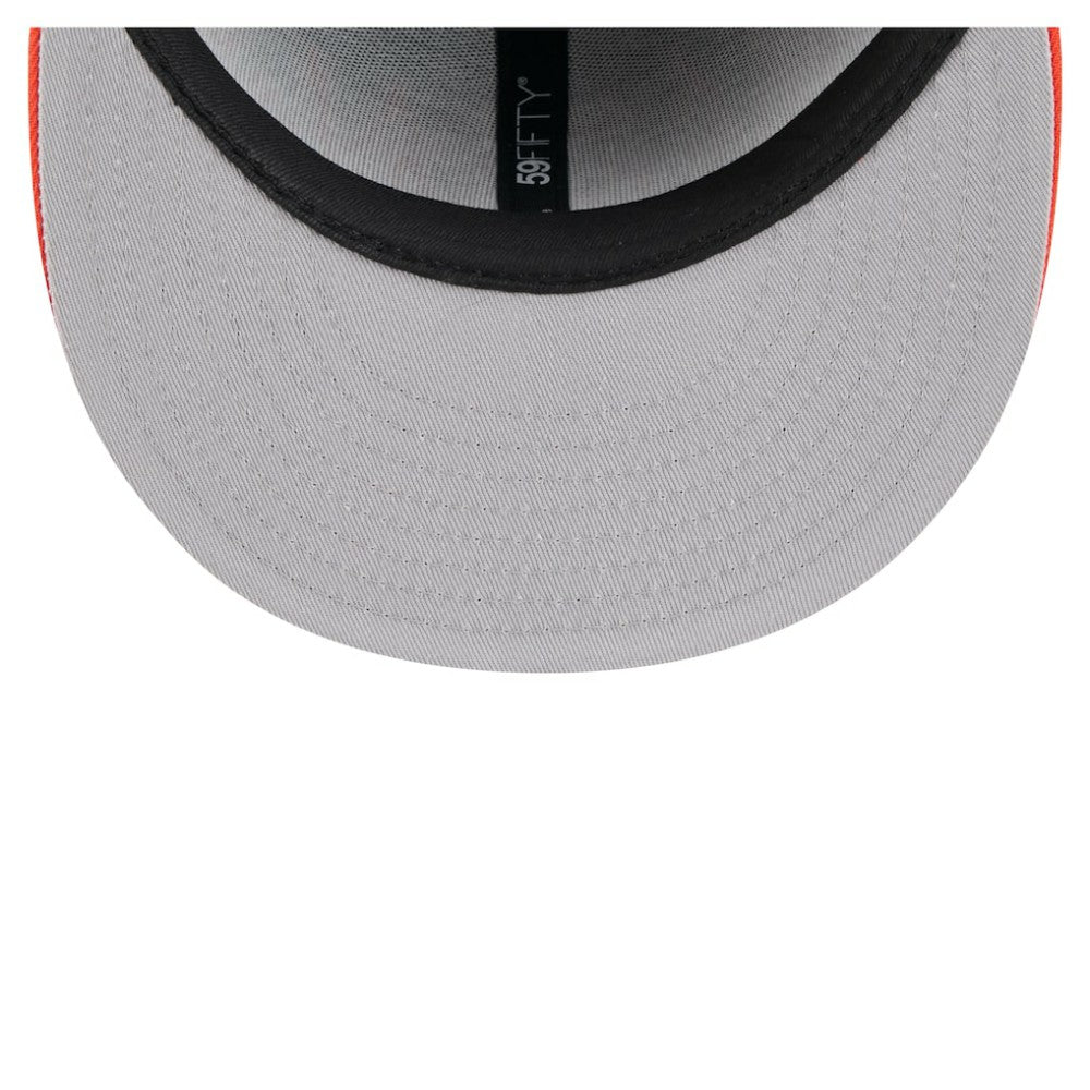 Black/Orange San Francisco Giants New Era Retro Pattern 59FIFTY Fitted Hat