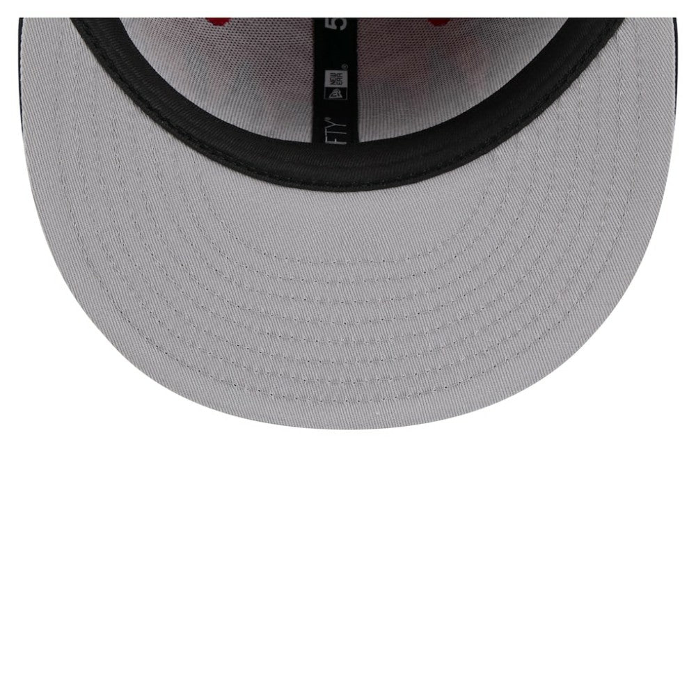 Red/Navy St. Louis Cardinals New Era Retro Pattern 59FIFTY Fitted Hat