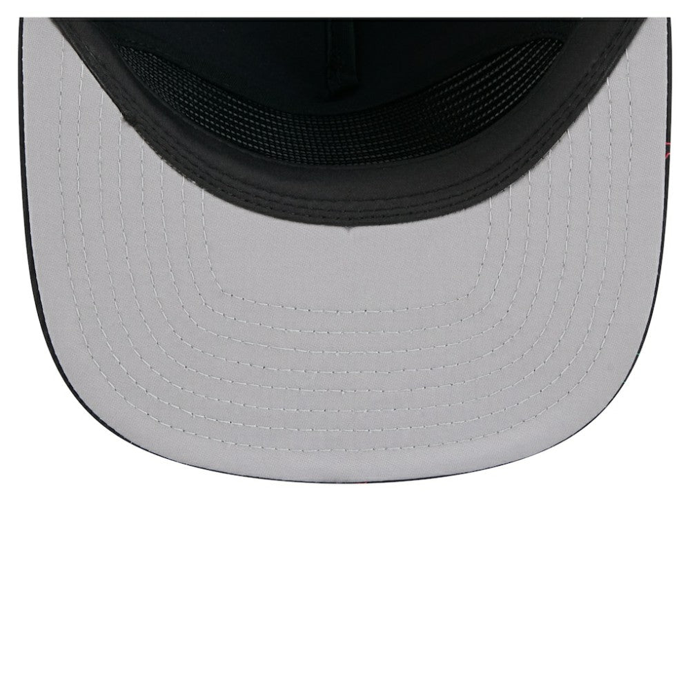 Black Boston Red Sox New Era Gummy Golfer Trucker Adjustable Hat