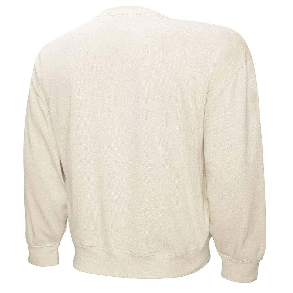 Cream Boston Red Sox Mitchell & Ness Women's Cooperstown Collection Laurel Pullover Sweatshirt