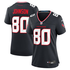 Andre Johnson  Women's Team Retired Player Game Jersey - Houston Texans Jerseys