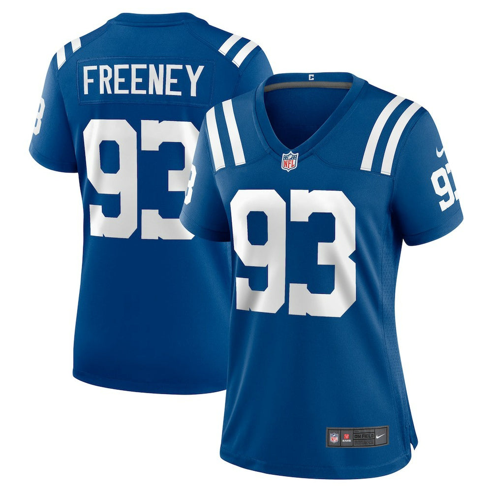 Dwight Freeney  Women's Team Retired Player Game Jersey - Indianapolis Colts Jerseys