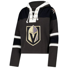 NHL Vegas Golden Knights '47 Women's Cropped Superior Lacer Pullover Hoodie