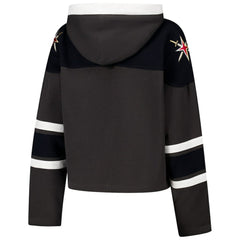 NHL Vegas Golden Knights '47 Women's Cropped Superior Lacer Pullover Hoodie