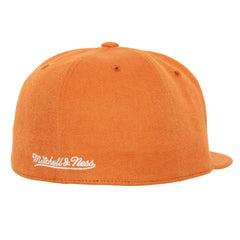 Orange Houston Astros Mitchell & Ness Cooperstown Collection Fitted Hat