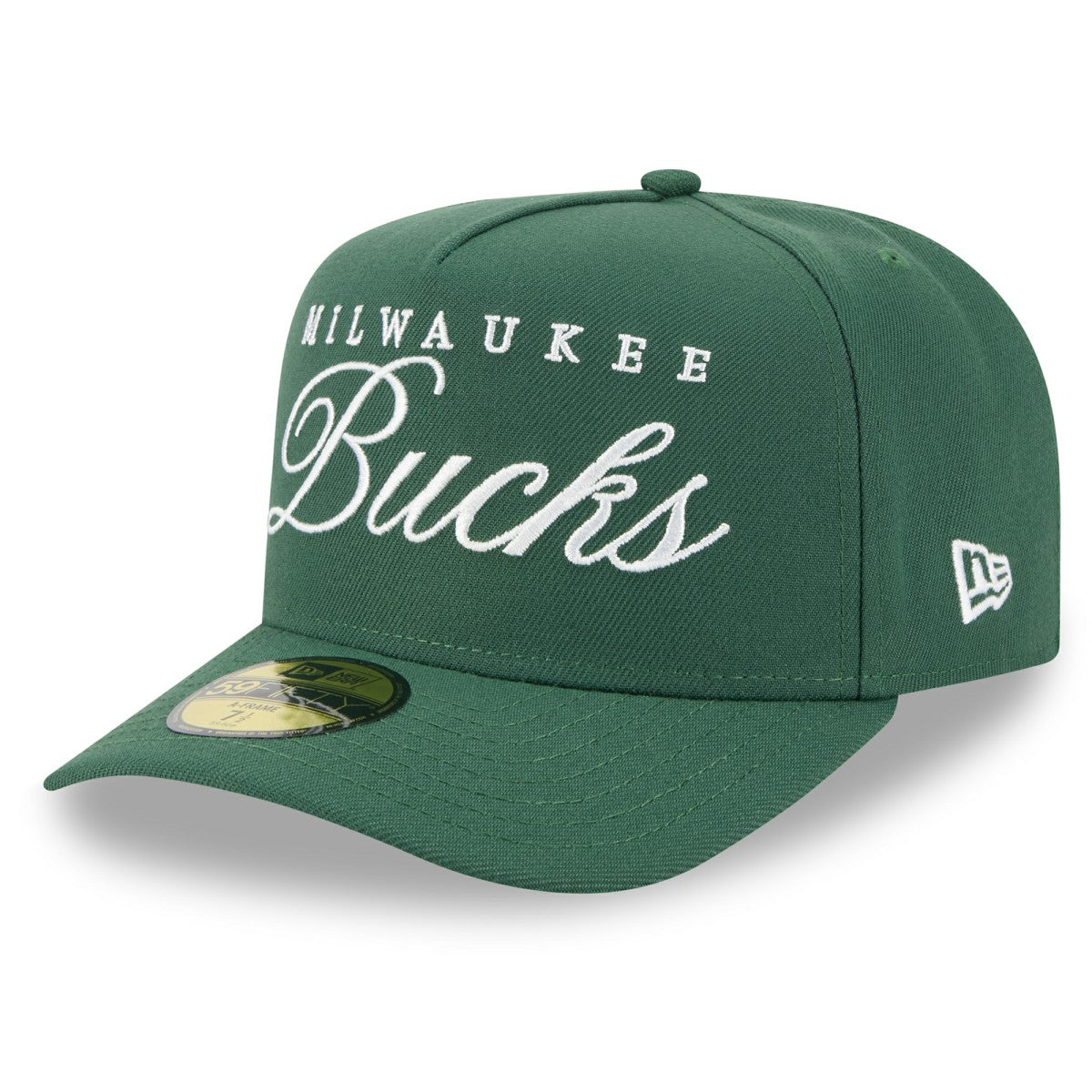 New Era Milwaukee Bucks 2025 NBA Draft A-Frame 59FIFTY Fitted Hat