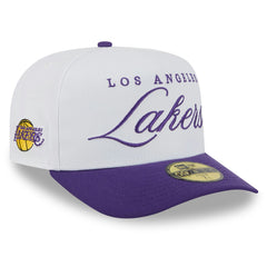 New Era Los Angeles Lakers 2025 NBA Draft A-Frame 59FIFTY Fitted Hat