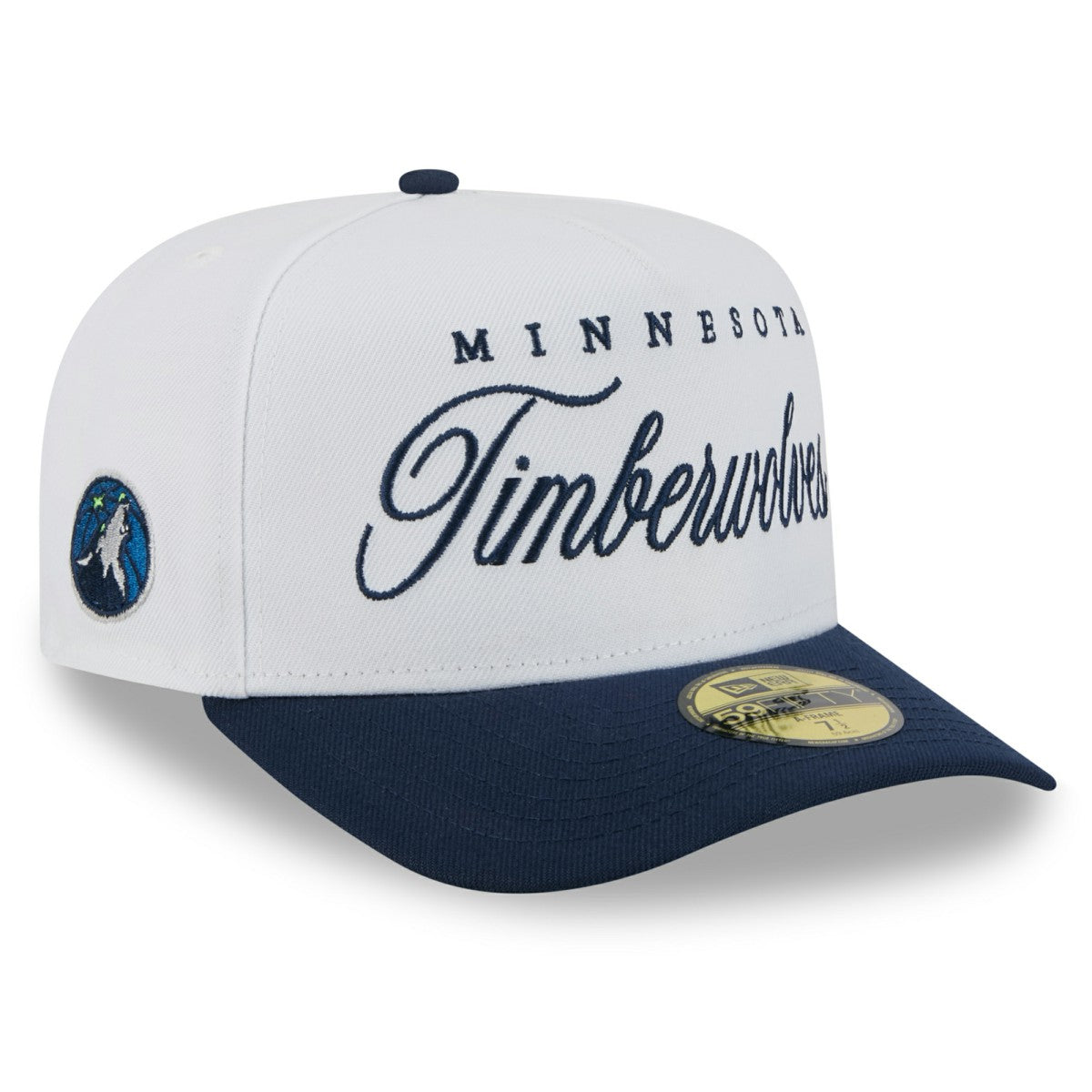 New Era Minnesota Timberwolves 2025 NBA Draft A-Frame 59FIFTY Fitted Hat