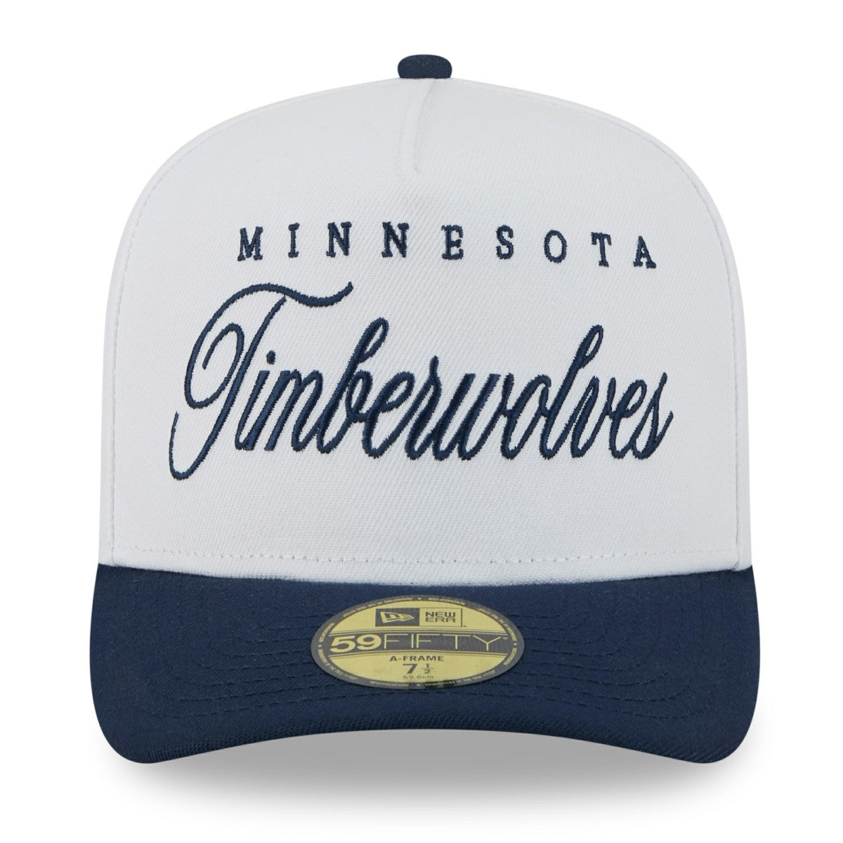 New Era Minnesota Timberwolves 2025 NBA Draft A-Frame 59FIFTY Fitted Hat