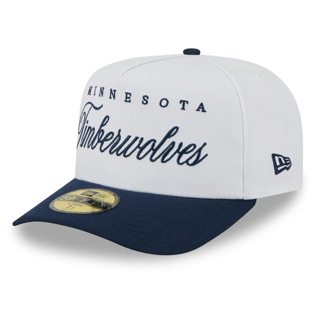 New Era Minnesota Timberwolves 2025 NBA Draft A-Frame 59FIFTY Fitted Hat