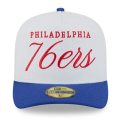 New Era Philadelphia 76ers 2025 NBA Draft A-Frame 59FIFTY Fitted Hat
