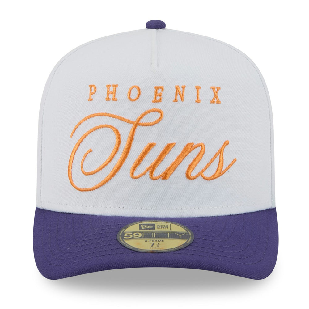 New Era Phoenix Suns 2025 NBA Draft A-Frame 59FIFTY Fitted Hat