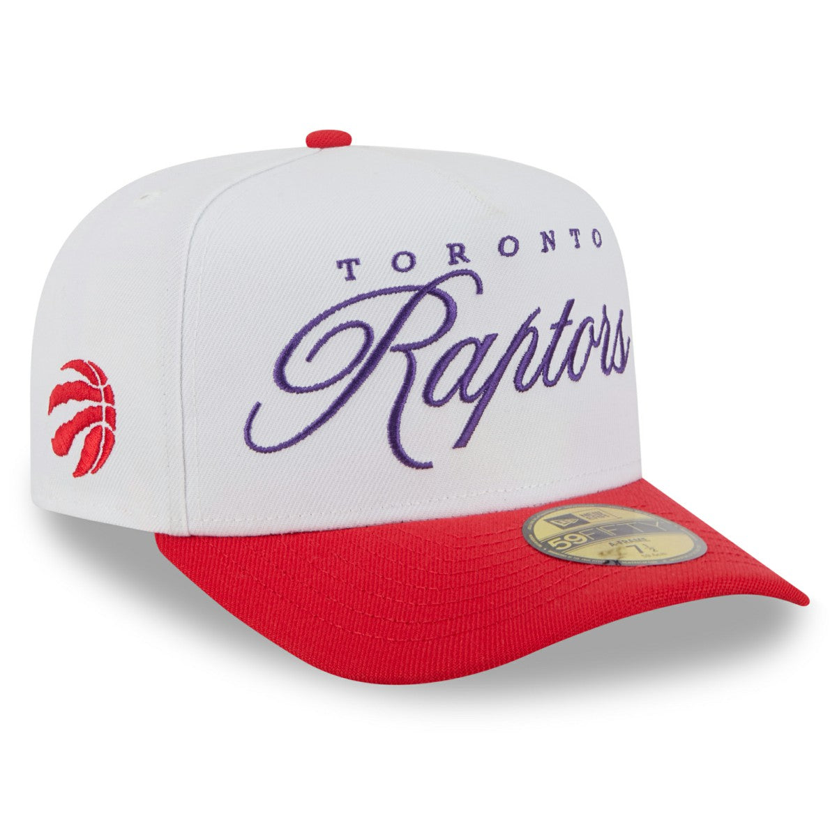 New Era Toronto Raptors 2025 NBA Draft A-Frame 59FIFTY Fitted Hat