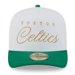 New Era Boston Celtics 2025 NBA Draft A-Frame 59FIFTY Fitted Hat