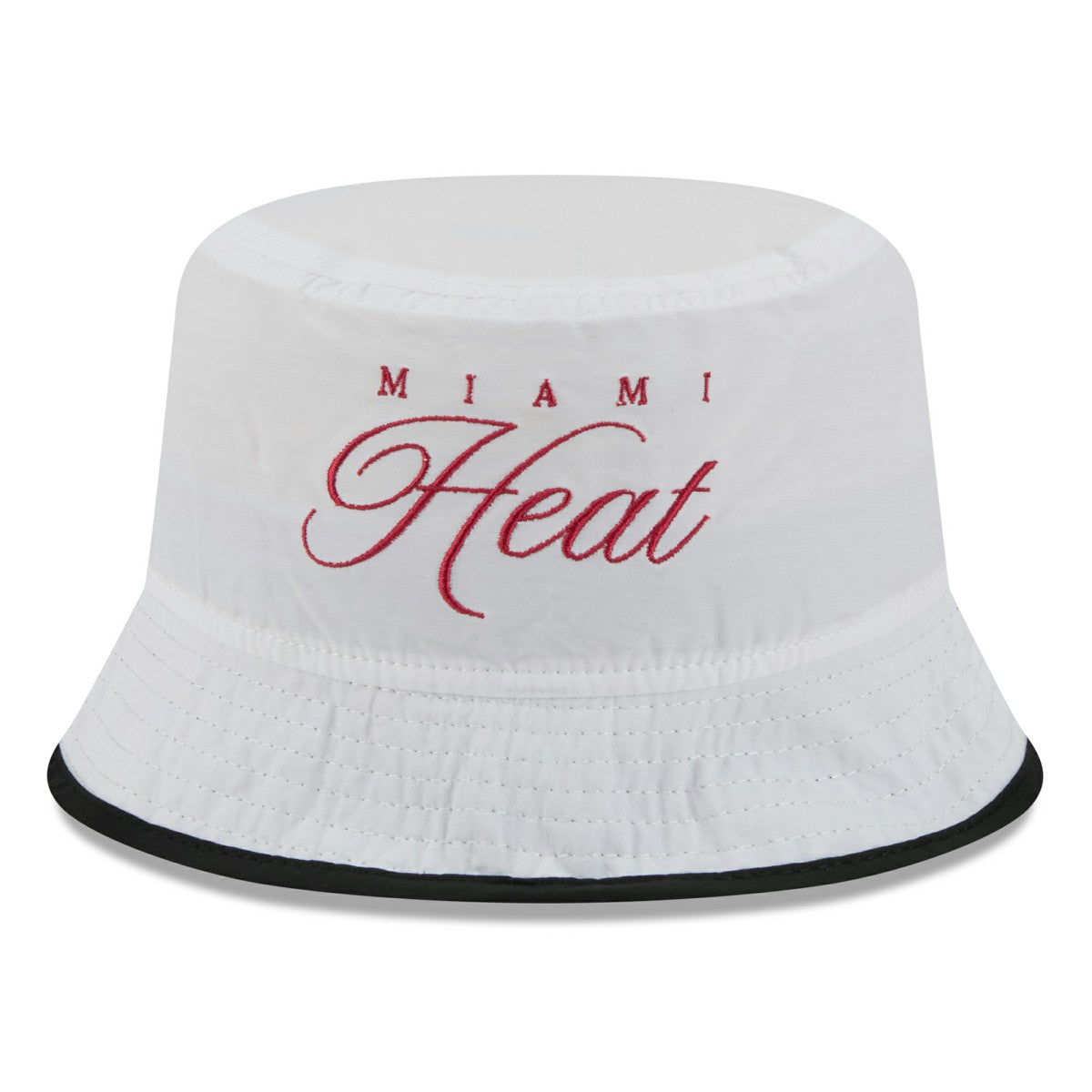 New Era Miami Heat 2025 NBA Draft Nylon Bucket Hat