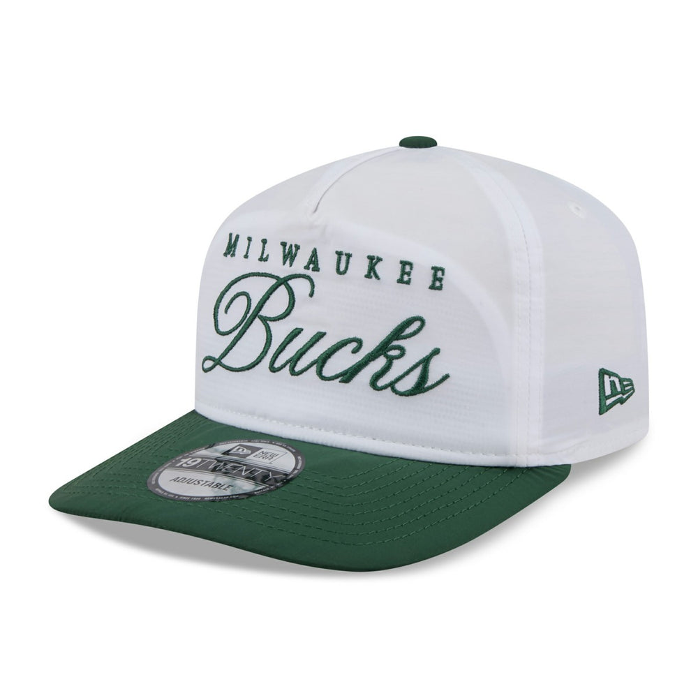 New Era Milwaukee Bucks 2025 NBA Draft On-Stage Nylon 19TWENTY Adjustable Hat