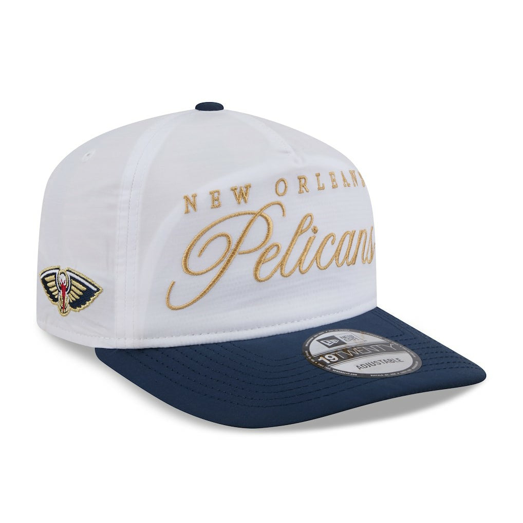 New Era New Orleans Pelicans 2025 NBA Draft On-Stage Nylon 19TWENTY Adjustable Hat
