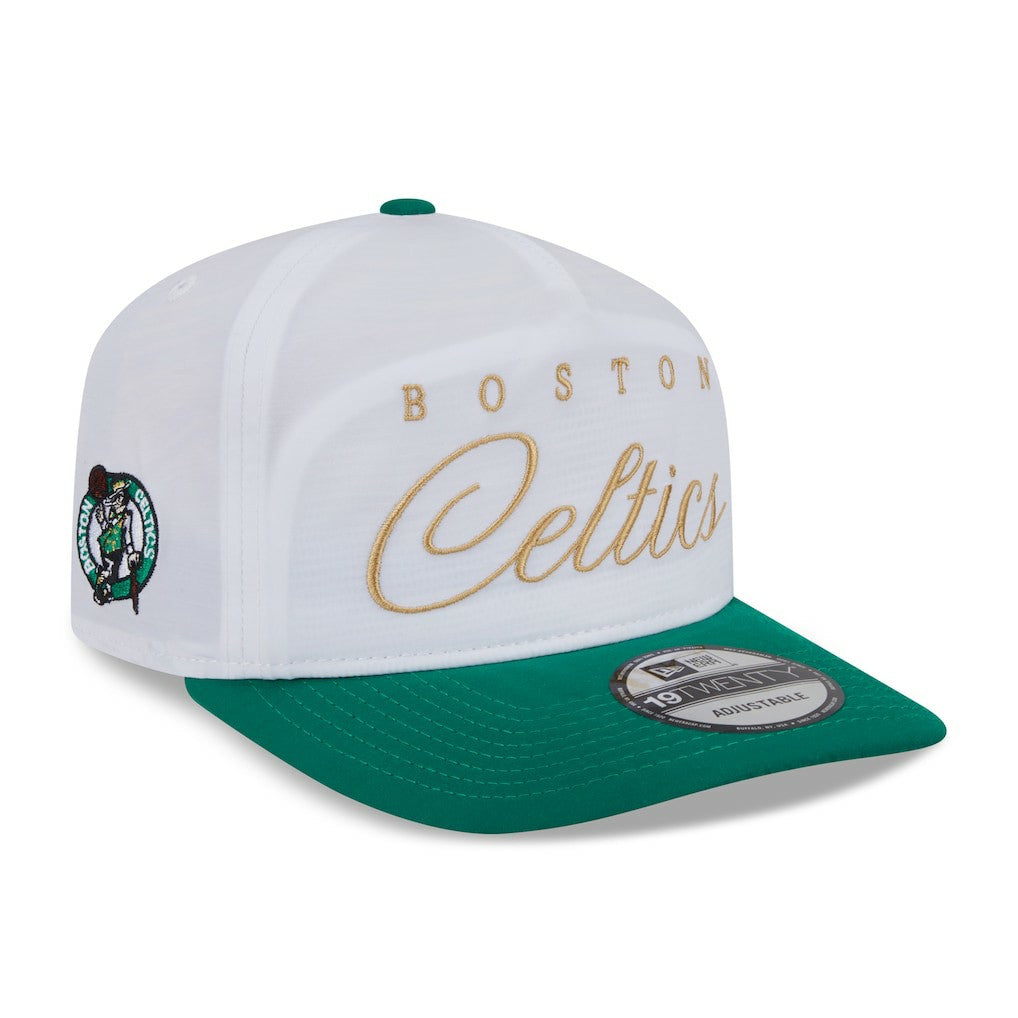 New Era Boston Celtics 2025 NBA Draft On-Stage Nylon 19TWENTY Adjustable Hat
