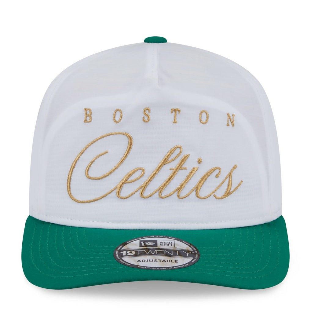 New Era Boston Celtics 2025 NBA Draft On-Stage Nylon 19TWENTY Adjustable Hat