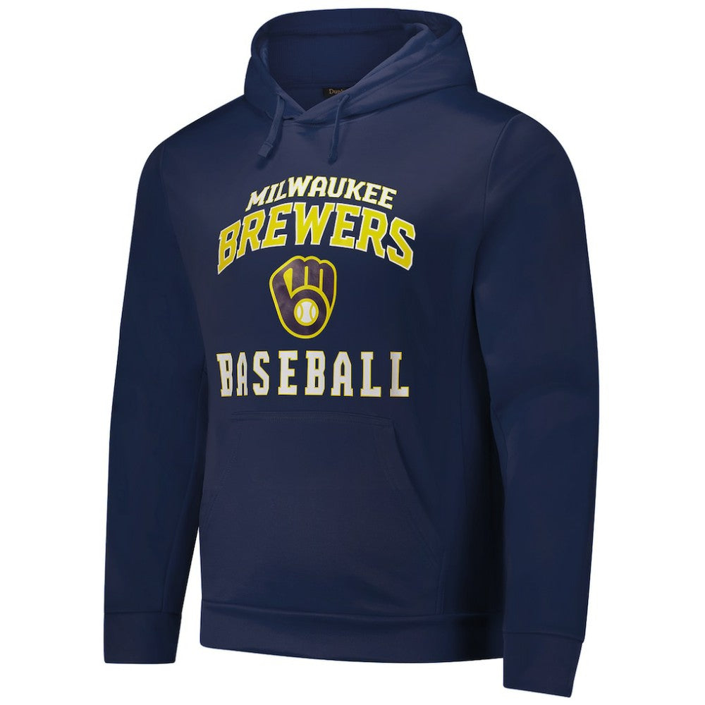 Navy Milwaukee Brewers Dunbrooke Champion Pullover Hoodie