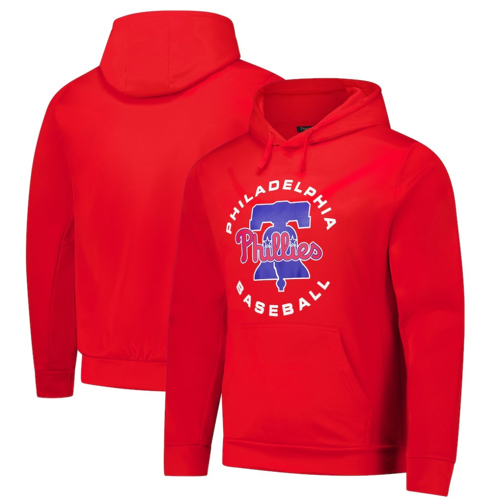 Red Philadelphia Phillies Dunbrooke Champion Pullover Hoodie