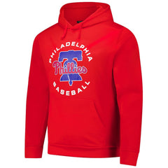 Red Philadelphia Phillies Dunbrooke Champion Pullover Hoodie