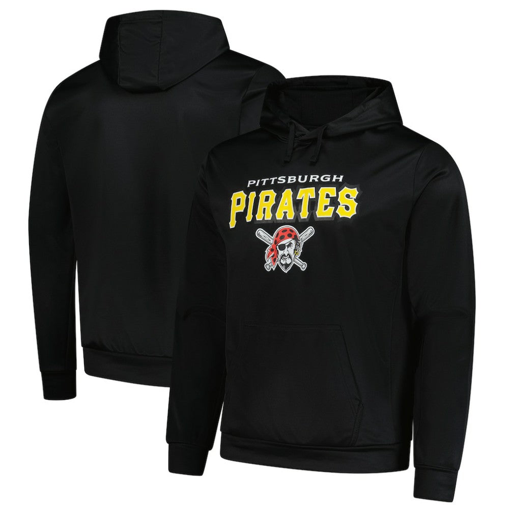 Black Pittsburgh Pirates Dunbrooke Champion Pullover Hoodie