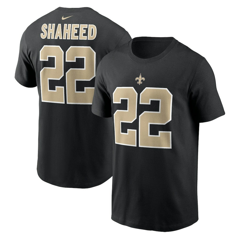 Rashid Shaheed  Name & Number T-Shirt - New Orleans Saints T-shirts