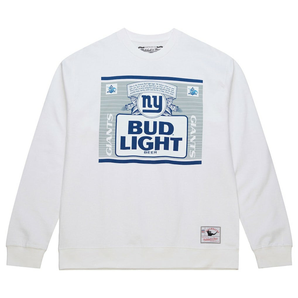 x Bud Light The Crest Pullover Sweatshirt - New York Giants Pullover
