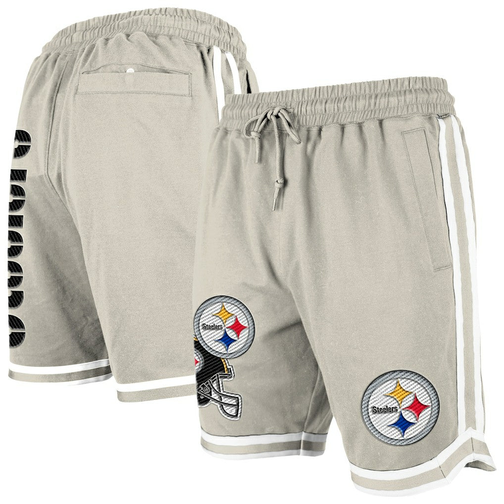 Stone Multi Patch Shorts - Pittsburgh Steelers Shorts
