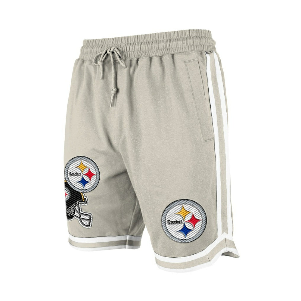 Stone Multi Patch Shorts - Pittsburgh Steelers Shorts