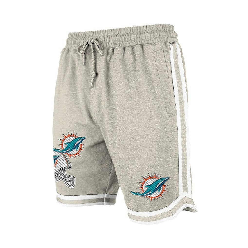 Stone Multi Patch Shorts - Miami Dolphins Shorts