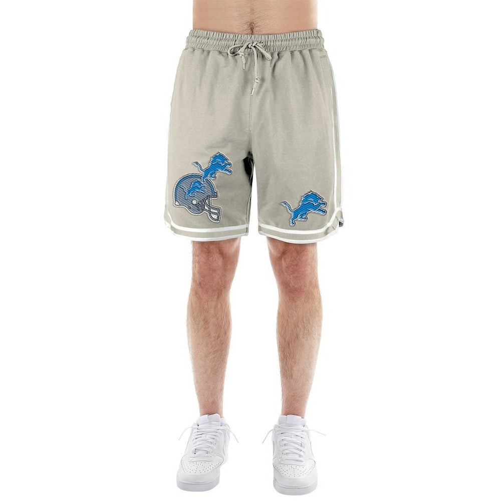 Stone Multi Patch Shorts - Detroit Lions Shorts