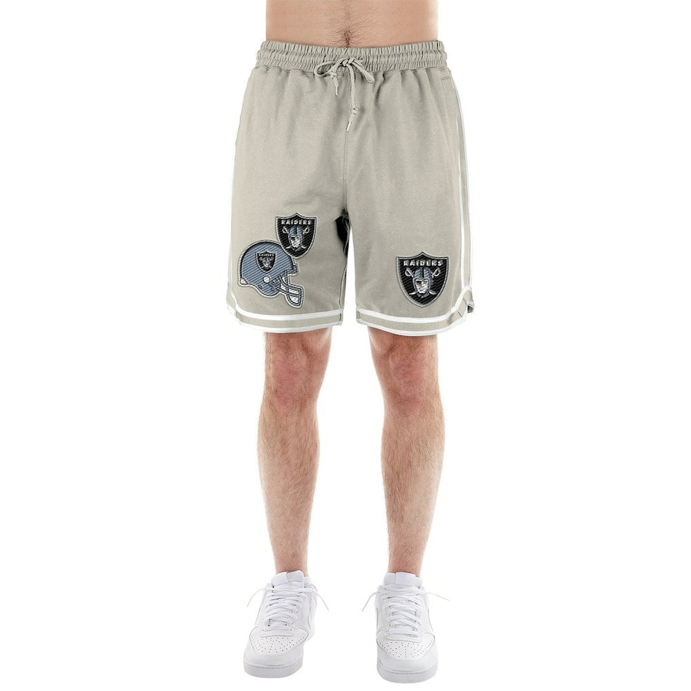 Stone Multi Patch Shorts - Las Vegas Raiders Shorts