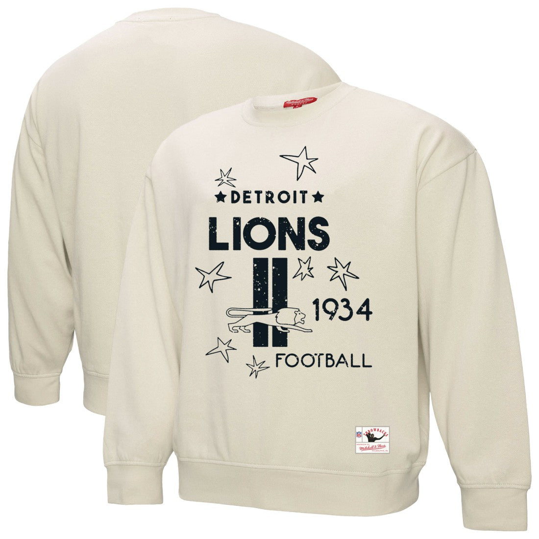 Women's Shooting Stars Pullover Sweatshirt - Detroit Lions Pullover