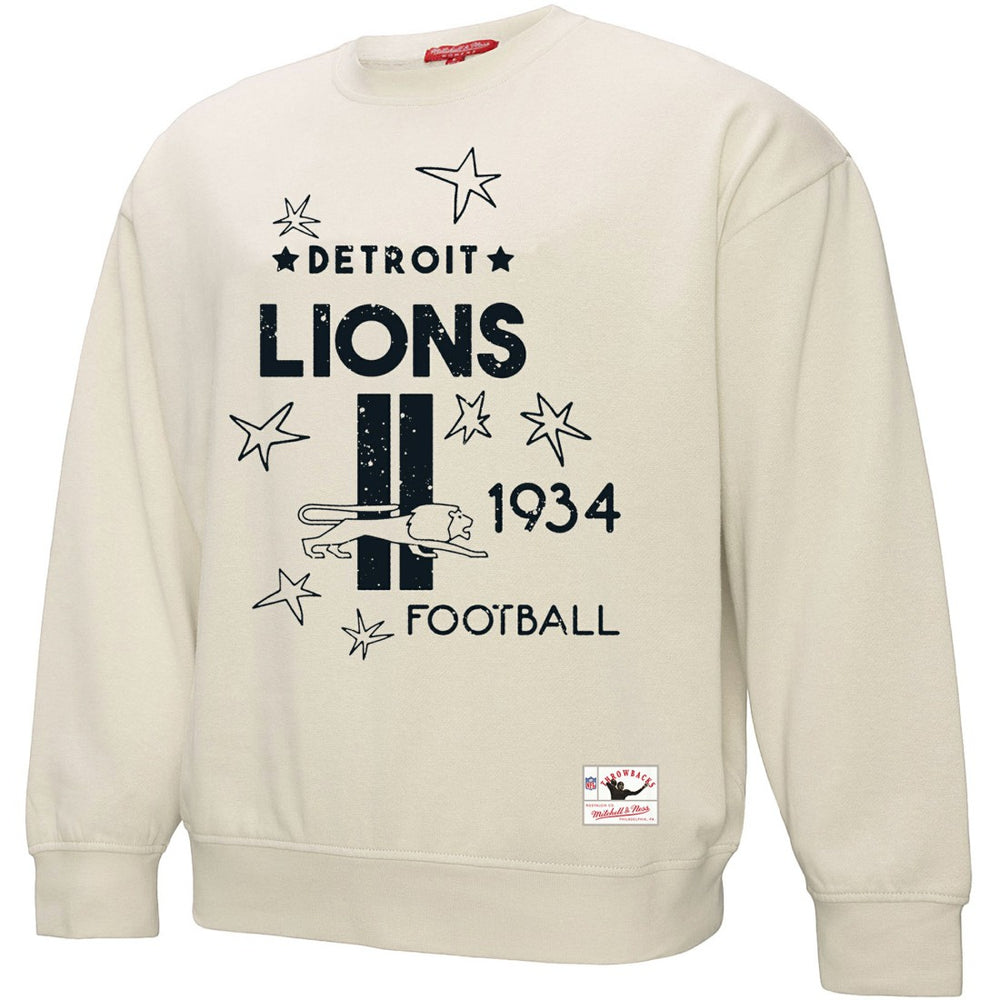 Women's Shooting Stars Pullover Sweatshirt - Detroit Lions Pullover