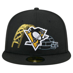NHL Pittsburgh Penguins New Era State Stitch 59FIFTY Fitted Hat