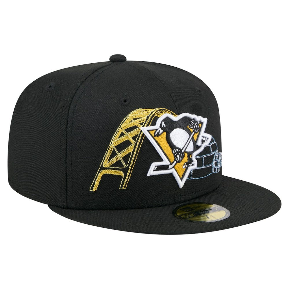 NHL Pittsburgh Penguins New Era State Stitch 59FIFTY Fitted Hat